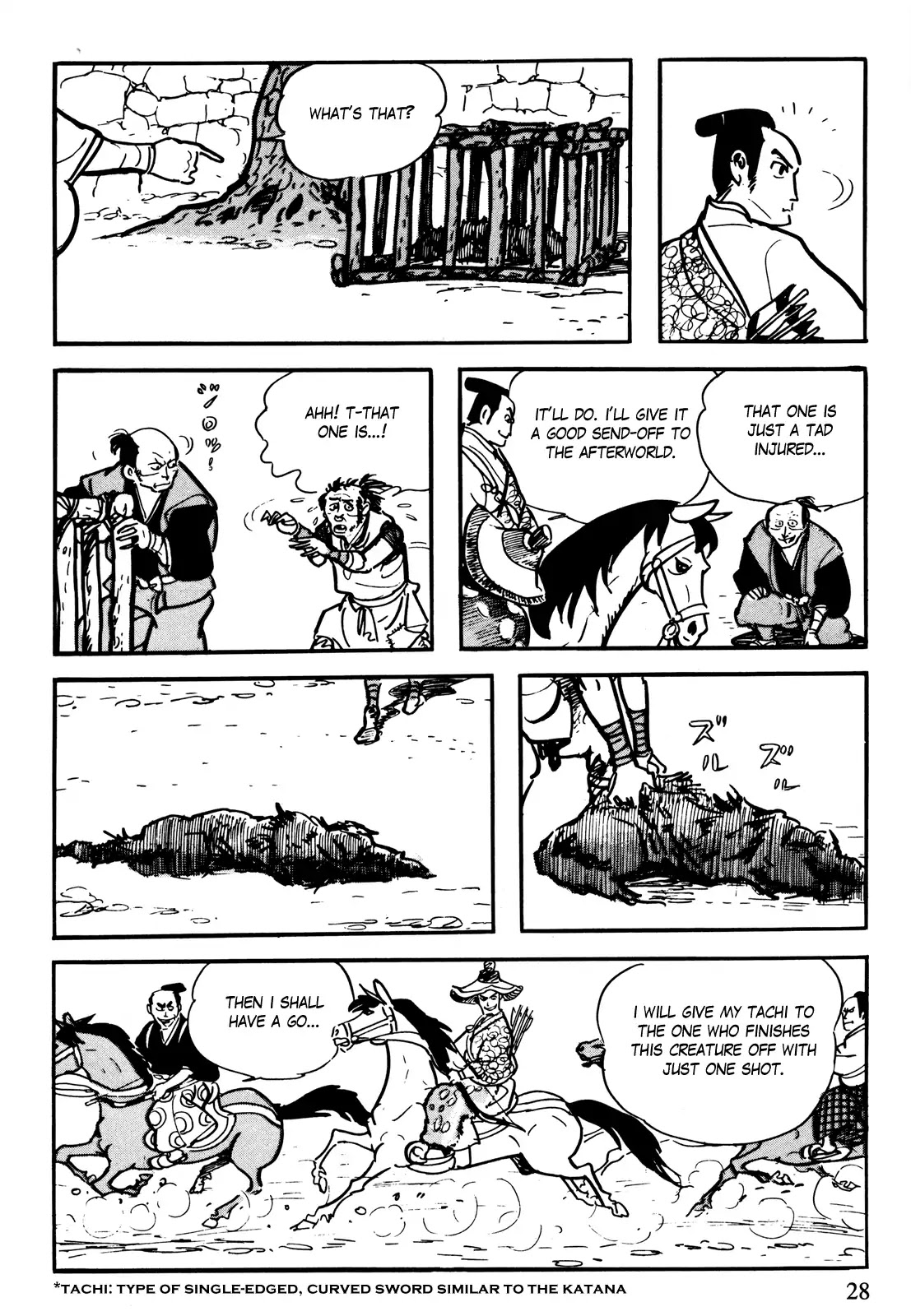 Kamui-Den Chapter 3 page 10 - Chapter 3: Inuoumono