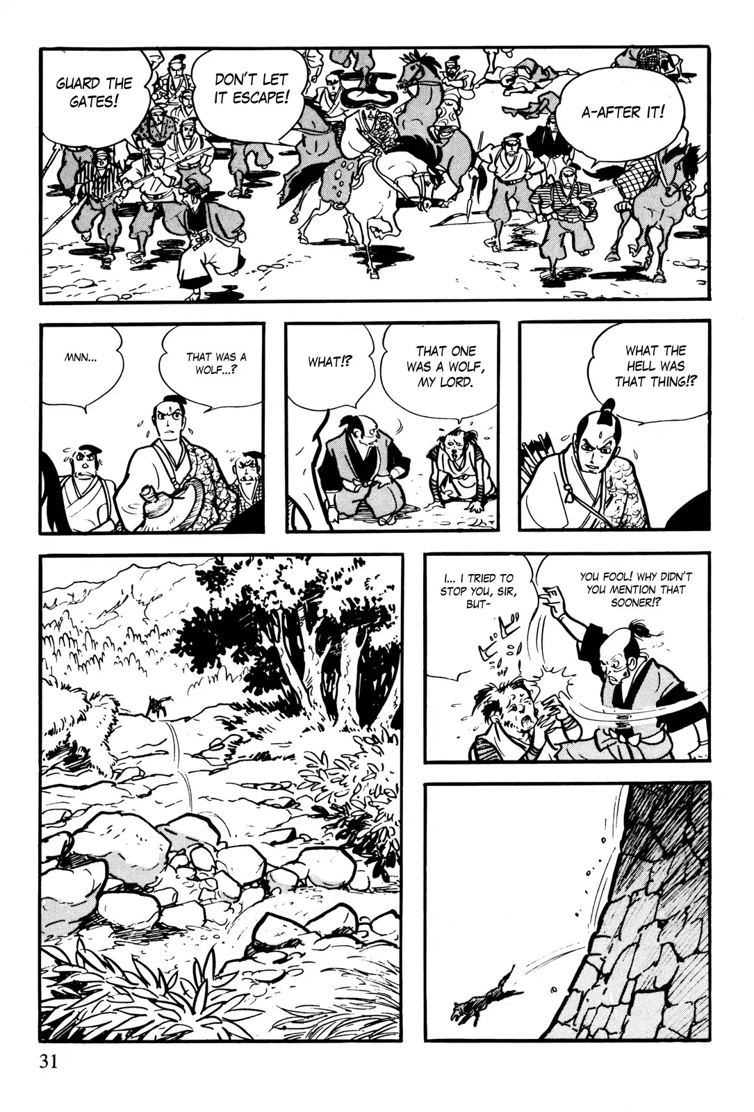 Kamui-Den Chapter 3 page 13 - Chapter 3: Inuoumono