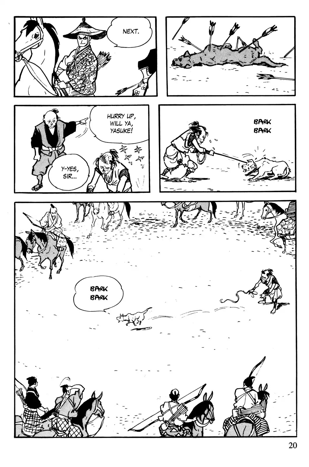 Kamui-Den Chapter 3 page 2 - Chapter 3: Inuoumono