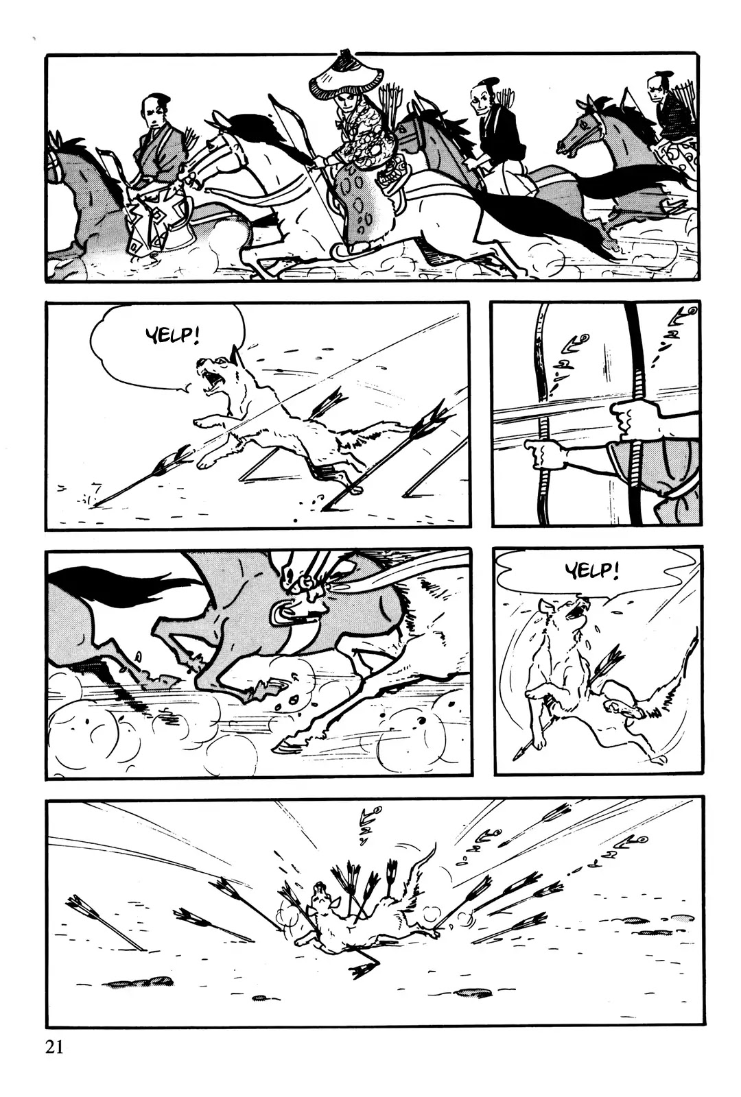 Kamui-Den Chapter 3 page 3 - Chapter 3: Inuoumono