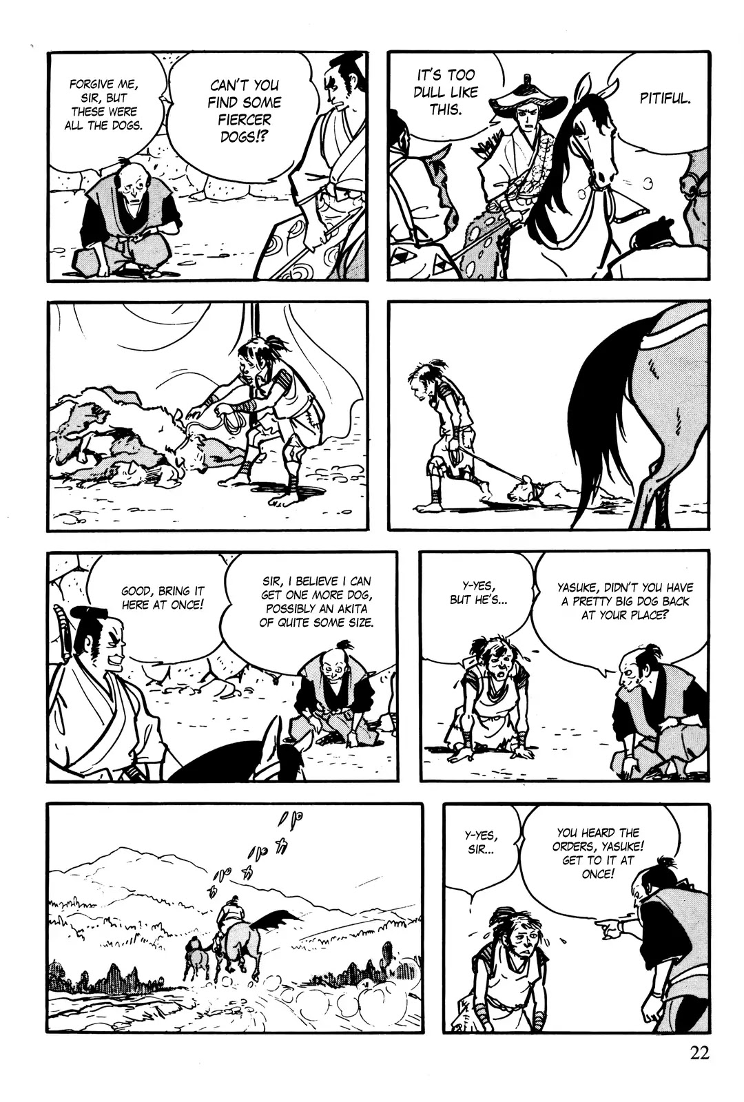 Kamui-Den Chapter 3 page 4 - Chapter 3: Inuoumono