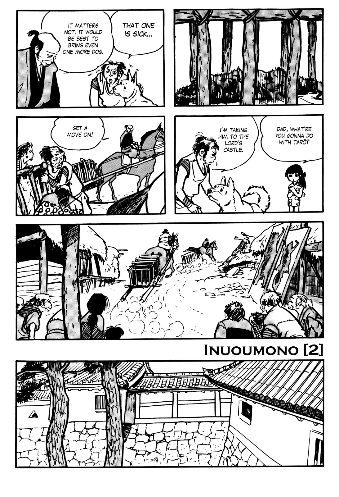 Kamui-Den Chapter 3 page 6 - Chapter 3: Inuoumono