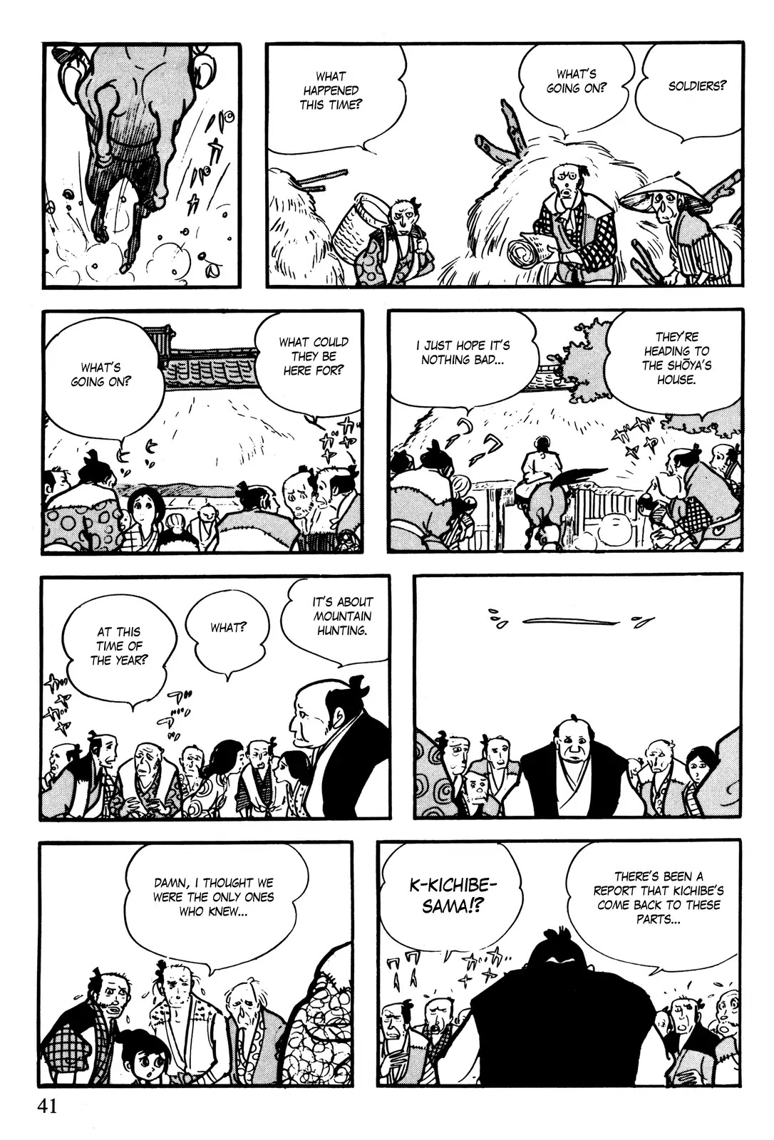 Kamui-Den Chapter 4 page 10 - Chapter 4: Mountain Hunt