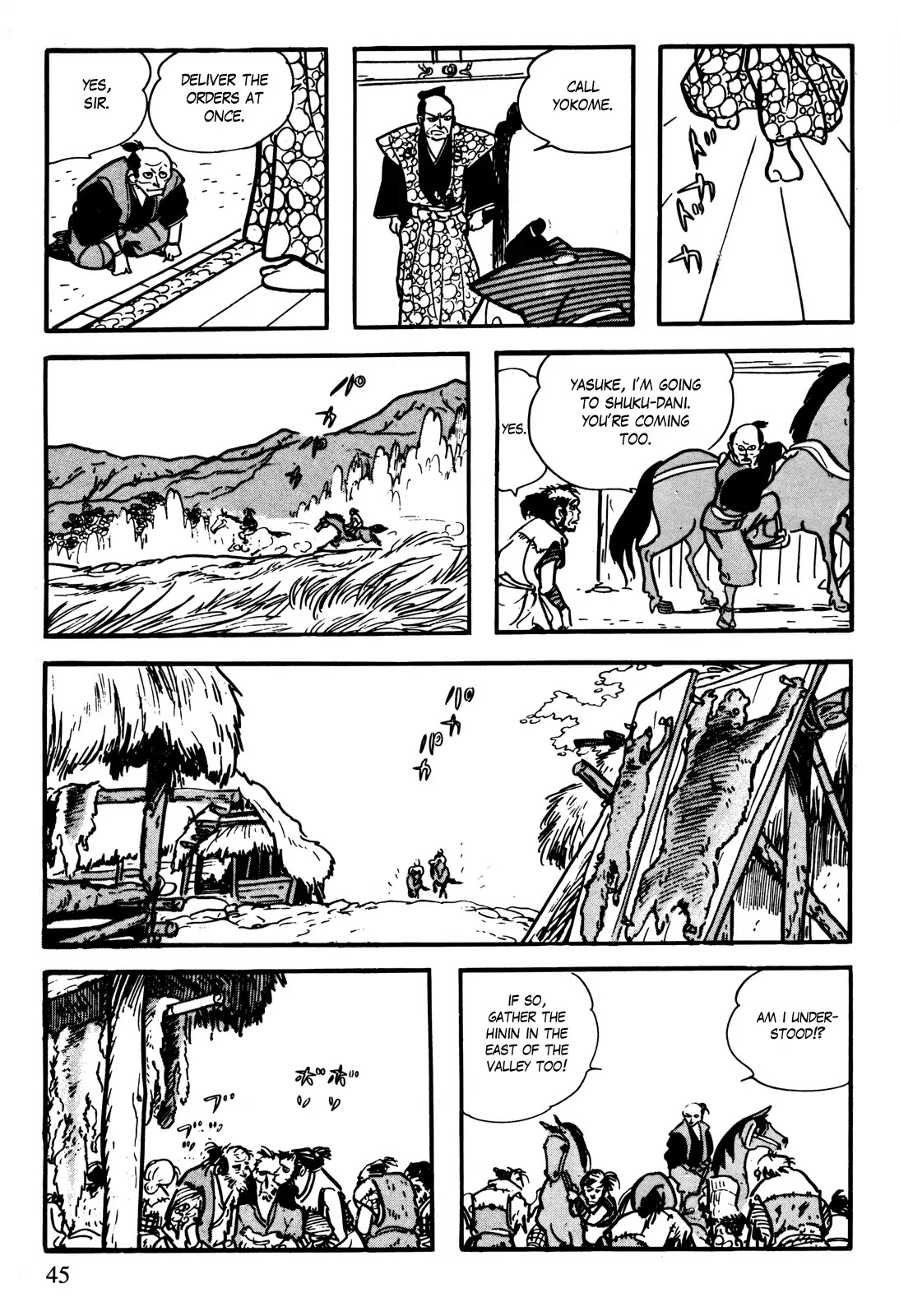 Kamui-Den Chapter 4 page 14 - Chapter 4: Mountain Hunt