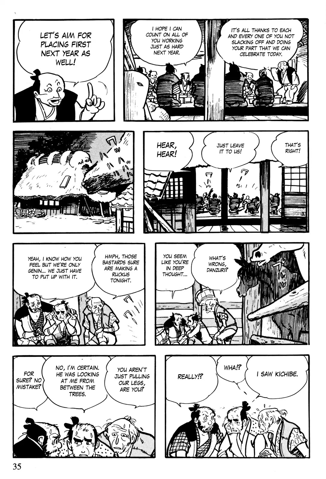 Kamui-Den Chapter 4 page 4 - Chapter 4: Mountain Hunt