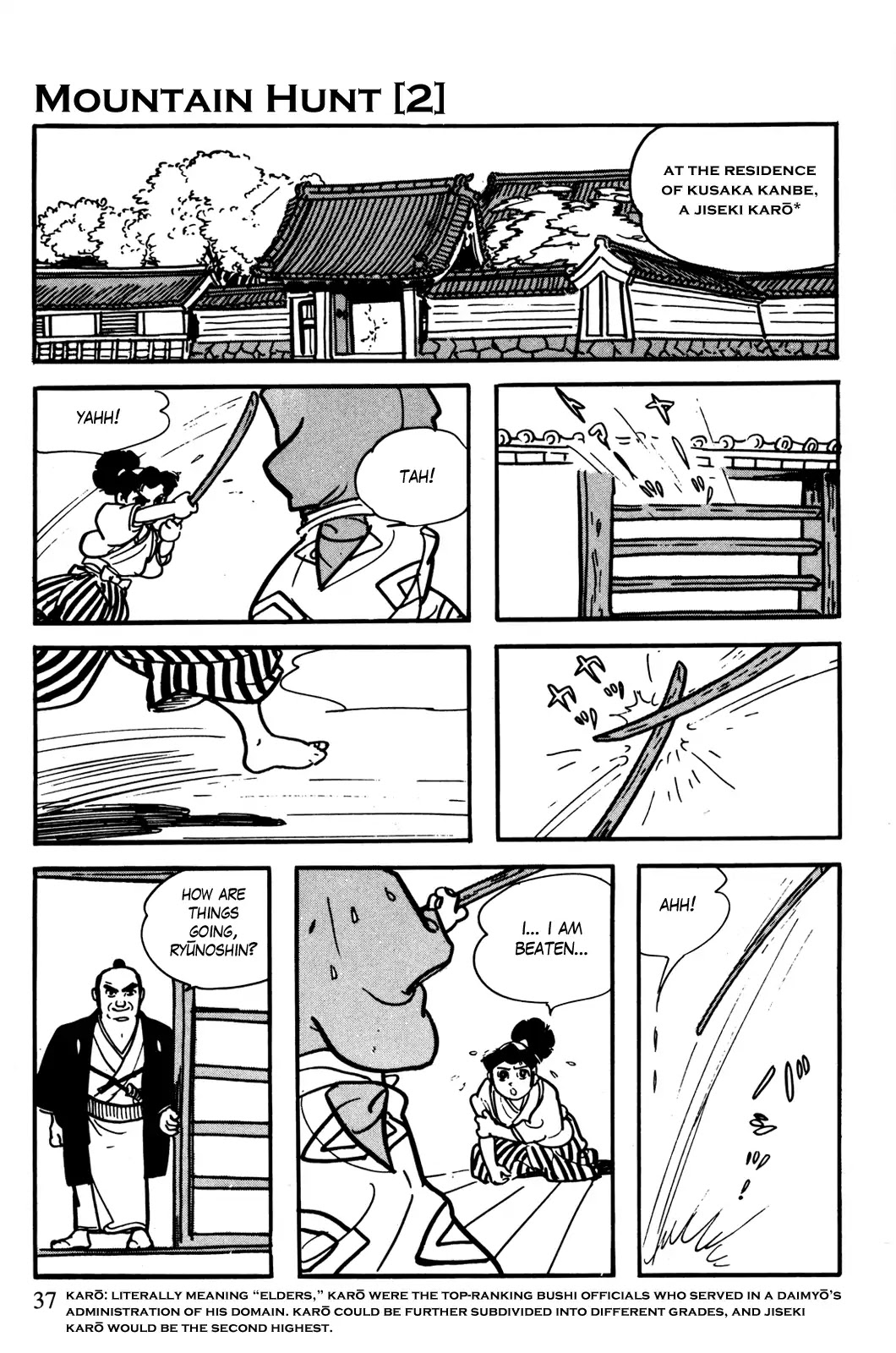 Kamui-Den Chapter 4 page 6 - Chapter 4: Mountain Hunt