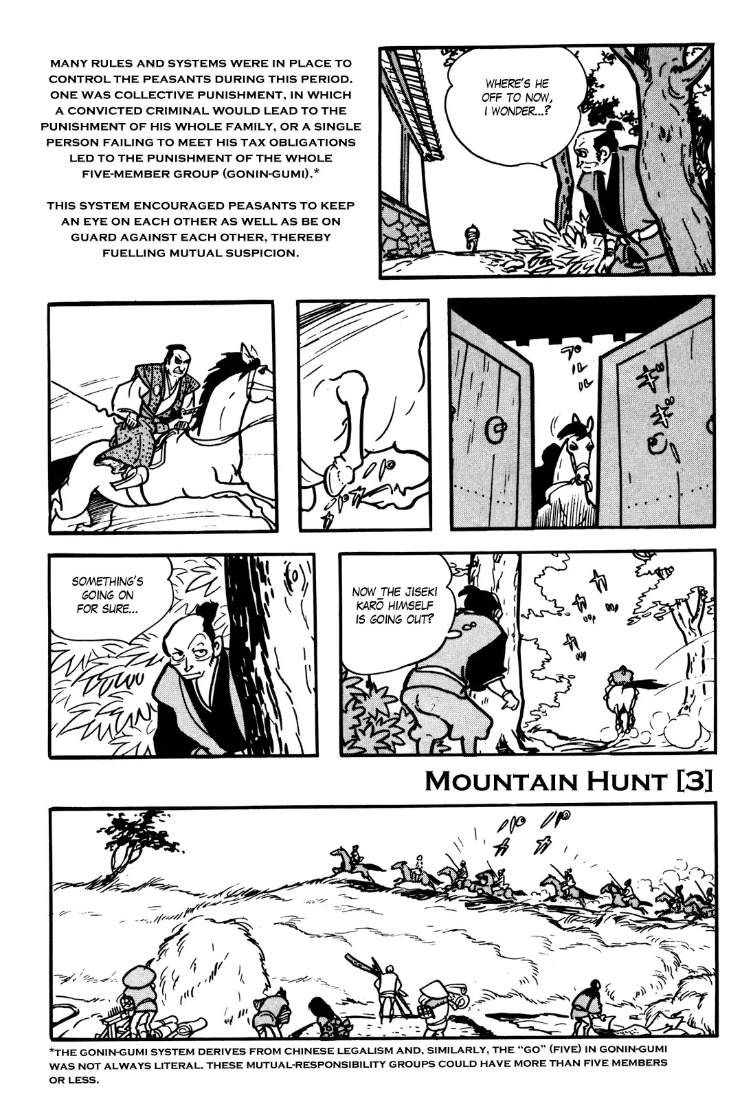 Kamui-Den Chapter 4 page 9 - Chapter 4: Mountain Hunt