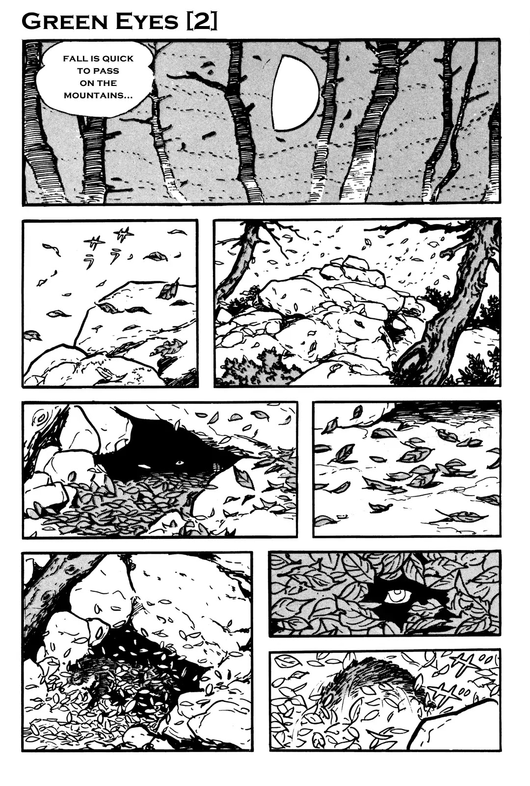 Kamui-Den Chapter 6 page 17 - Chapter 6: Green Eyes