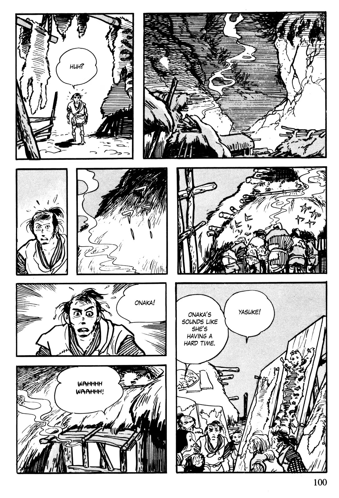 Kamui-Den Chapter 7 page 14 - Chapter 7: Birth