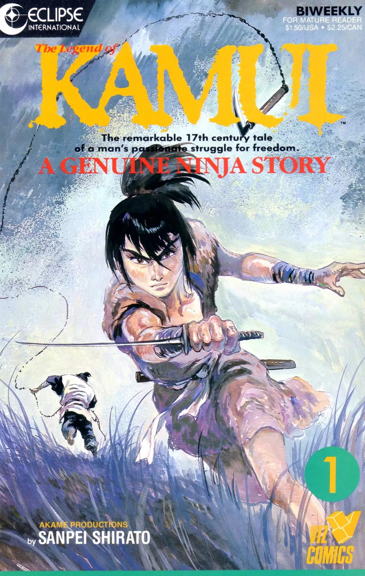 Kamui Gaiden Chapter 1 page 1 - Chapter 1: The Island of Sugaru: Chapter 1: Ichijiro (Part 1)