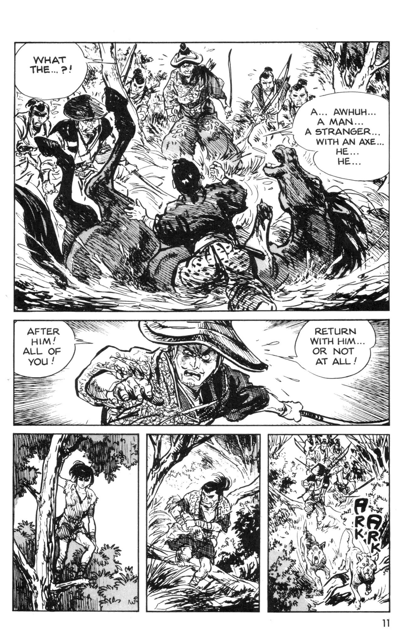 Kamui Gaiden Chapter 1 page 13 - Chapter 1: The Island of Sugaru: Chapter 1: Ichijiro (Part 1)