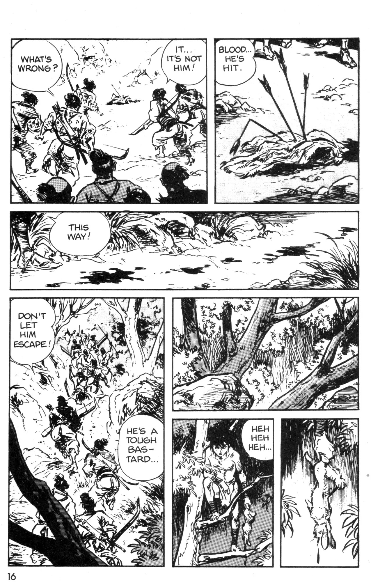 Kamui Gaiden Chapter 1 page 18 - Chapter 1: The Island of Sugaru: Chapter 1: Ichijiro (Part 1)