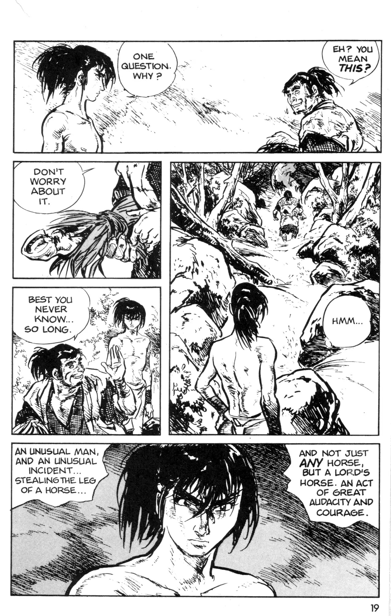 Kamui Gaiden Chapter 1 page 21 - Chapter 1: The Island of Sugaru: Chapter 1: Ichijiro (Part 1)