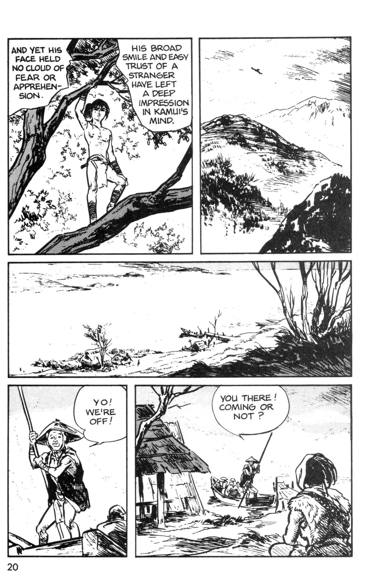 Kamui Gaiden Chapter 1 page 22 - Chapter 1: The Island of Sugaru: Chapter 1: Ichijiro (Part 1)