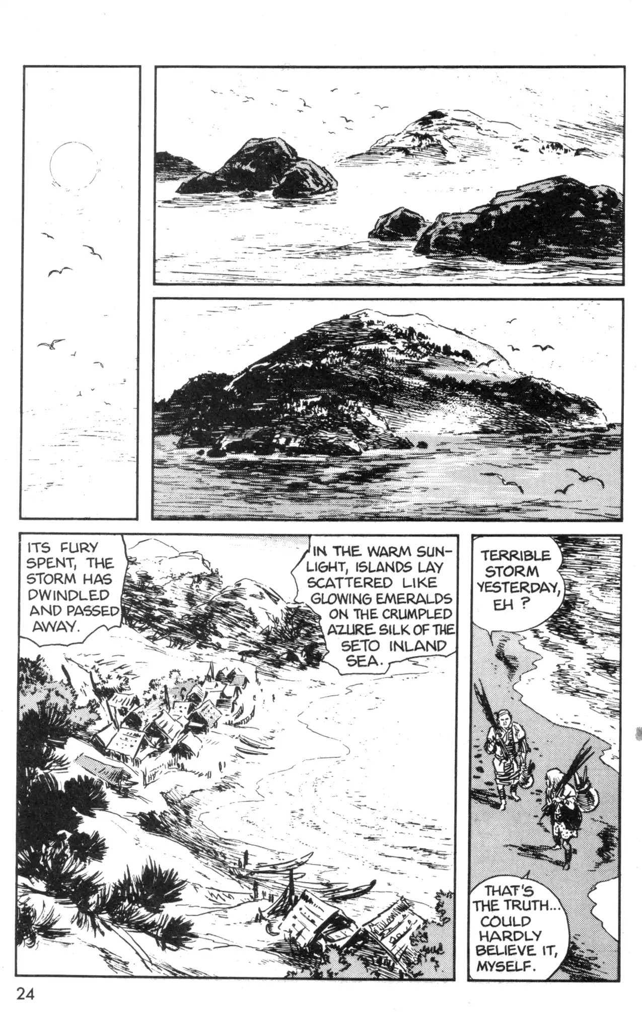 Kamui Gaiden Chapter 1 page 26 - Chapter 1: The Island of Sugaru: Chapter 1: Ichijiro (Part 1)