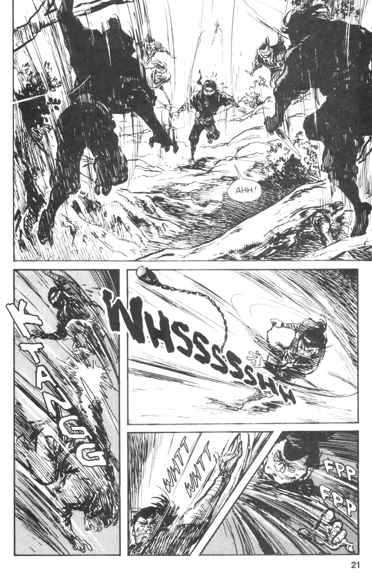 Kamui Gaiden Chapter 10 page 23 - Chapter 10: The Island of Sugaru: Chapter 5: Nukenin Hunting (Part 1)