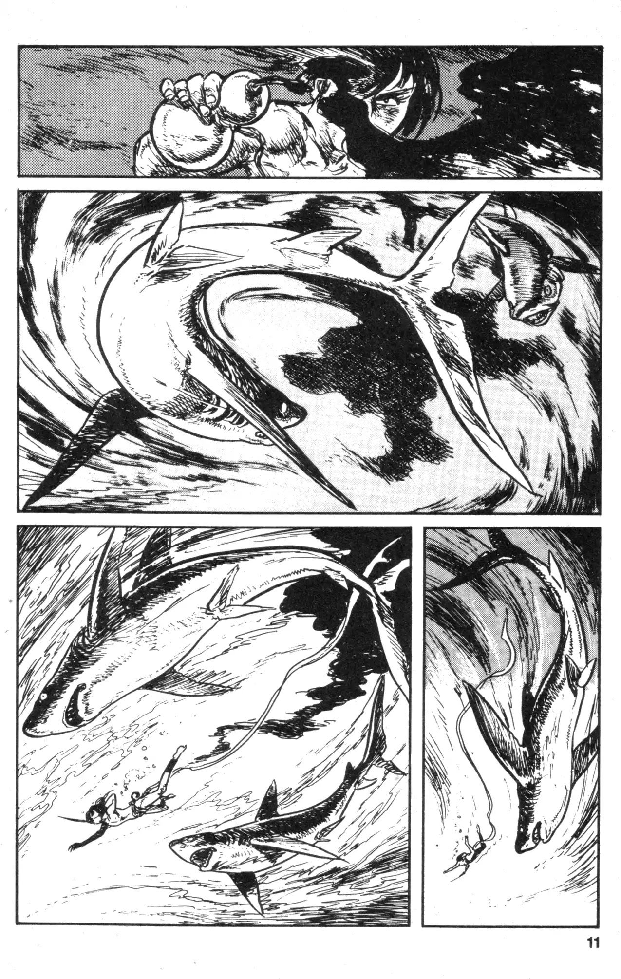 Kamui Gaiden Chapter 11 page 13 - Chapter 11: The Island of Sugaru: Chapter 5: Nukenin Hunting (Part 2)