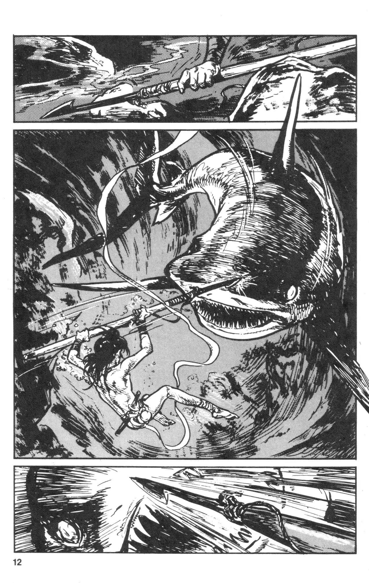 Kamui Gaiden Chapter 11 page 14 - Chapter 11: The Island of Sugaru: Chapter 5: Nukenin Hunting (Part 2)