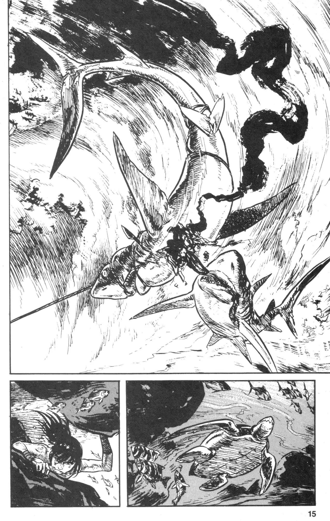 Kamui Gaiden Chapter 11 page 17 - Chapter 11: The Island of Sugaru: Chapter 5: Nukenin Hunting (Part 2)
