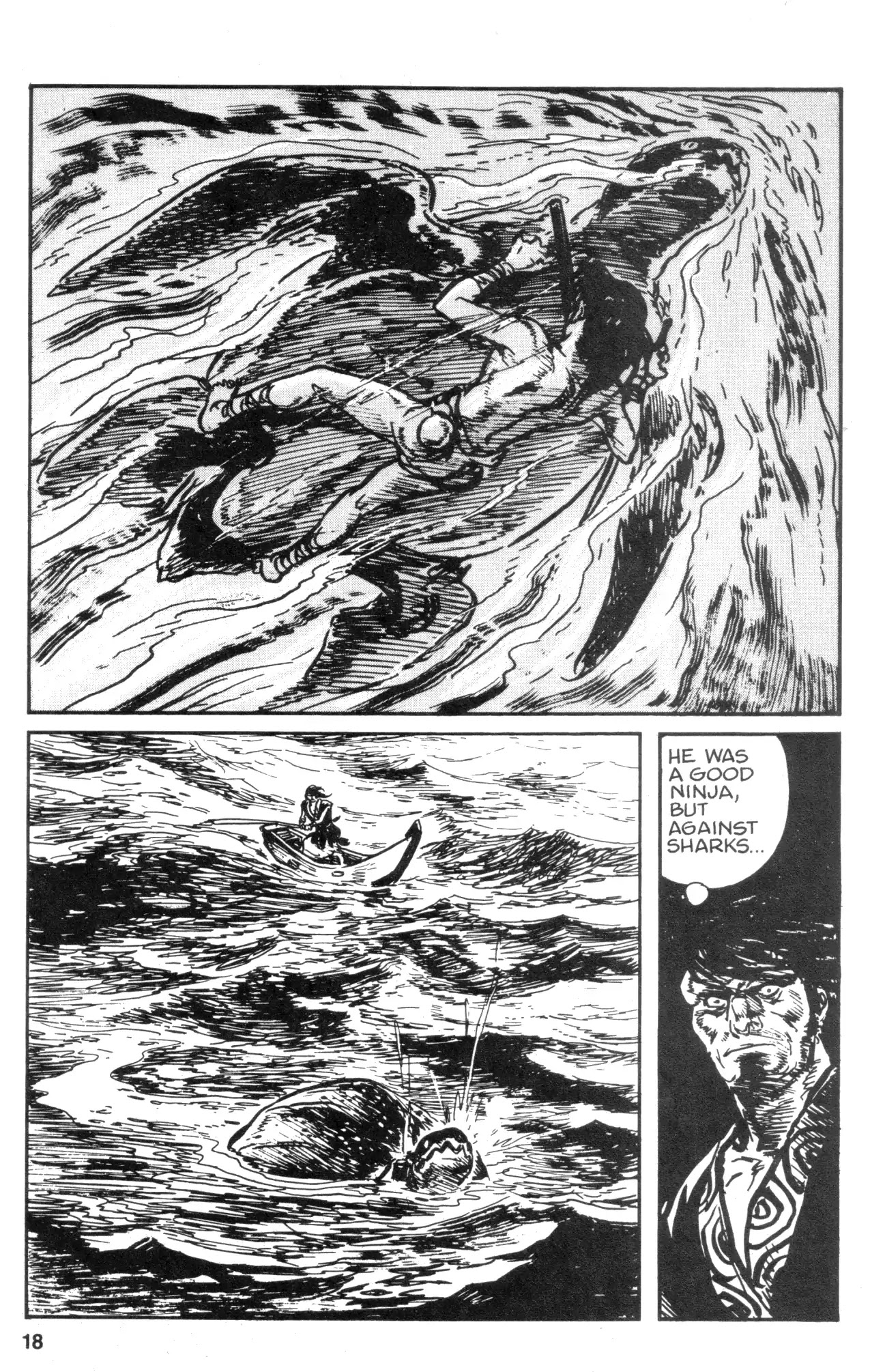 Kamui Gaiden Chapter 11 page 20 - Chapter 11: The Island of Sugaru: Chapter 5: Nukenin Hunting (Part 2)