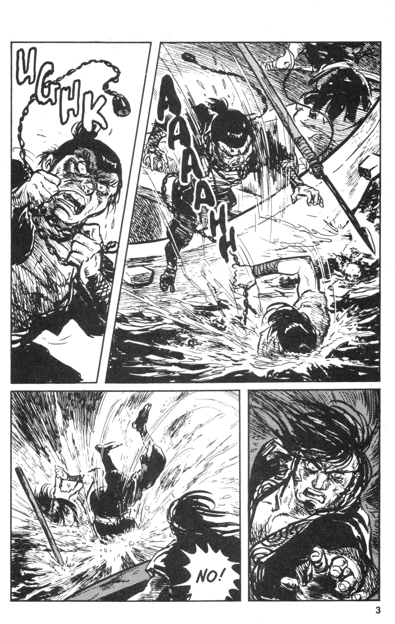 Kamui Gaiden Chapter 11 page 5 - Chapter 11: The Island of Sugaru: Chapter 5: Nukenin Hunting (Part 2)