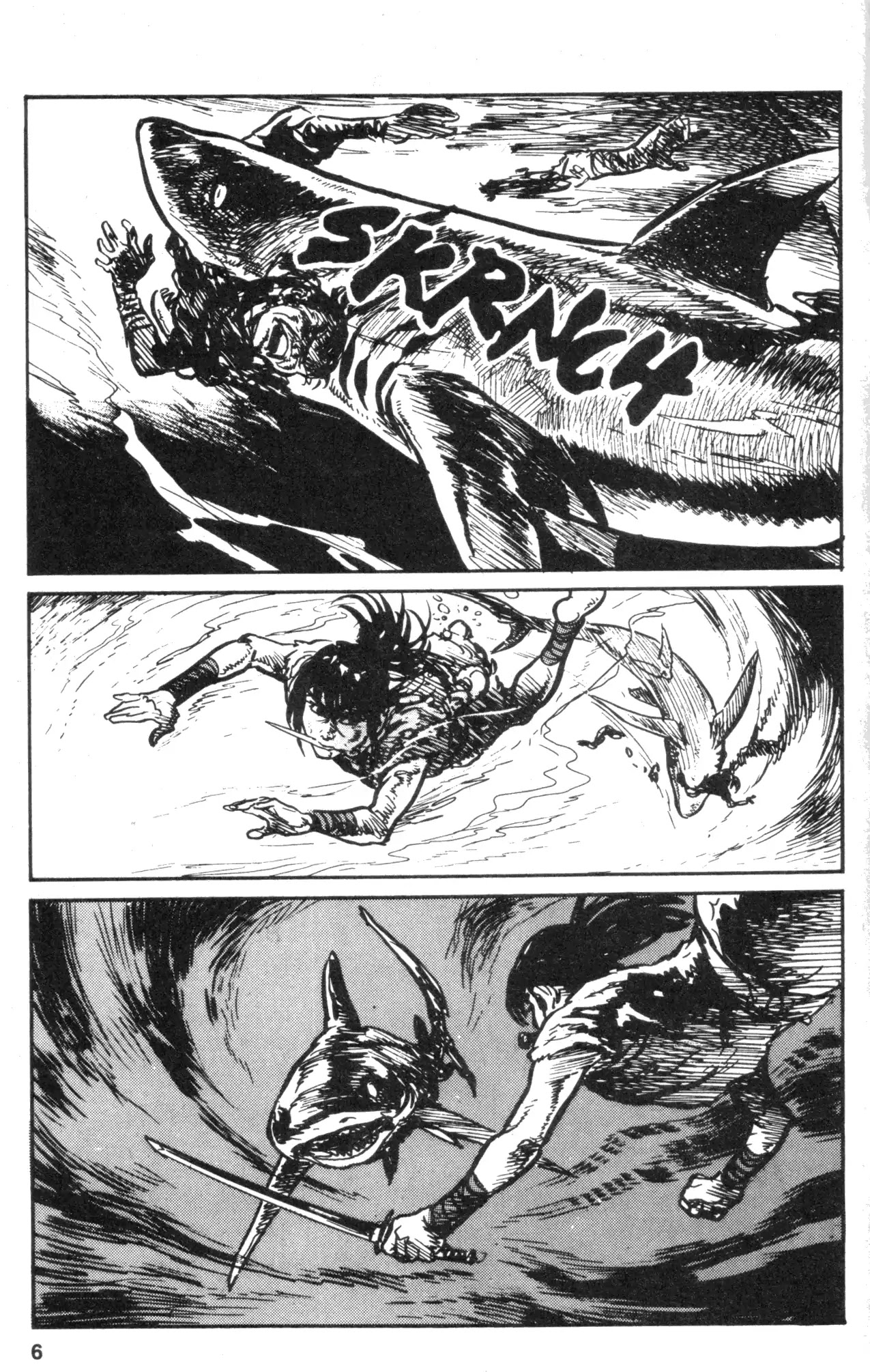 Kamui Gaiden Chapter 11 page 8 - Chapter 11: The Island of Sugaru: Chapter 5: Nukenin Hunting (Part 2)