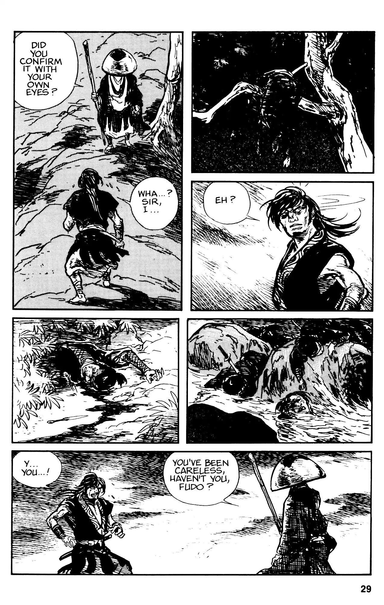 Kamui Gaiden Chapter 12 page 29 - Chapter 12: The Island of Sugaru: Chapter 6: Kasumi Kuzushi (Part 1)