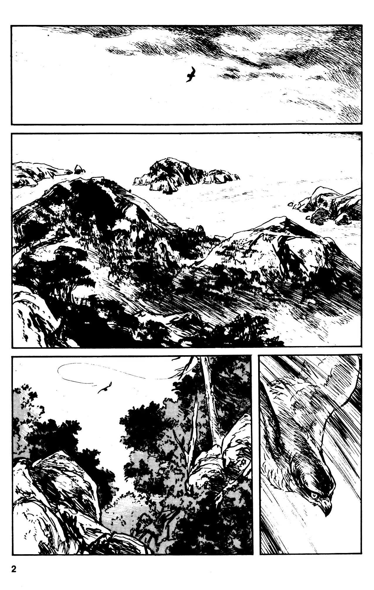 Kamui Gaiden Chapter 12 page 3 - Chapter 12: The Island of Sugaru: Chapter 6: Kasumi Kuzushi (Part 1)