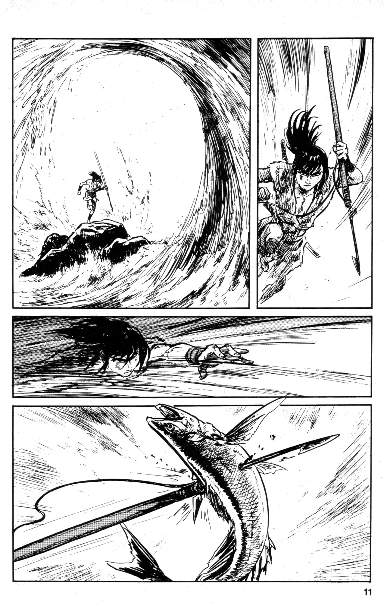 Kamui Gaiden Chapter 13 page 12 - Chapter 13: The Island of Sugaru: Chapter 6: Kasumi Kuzushi (Part 2)