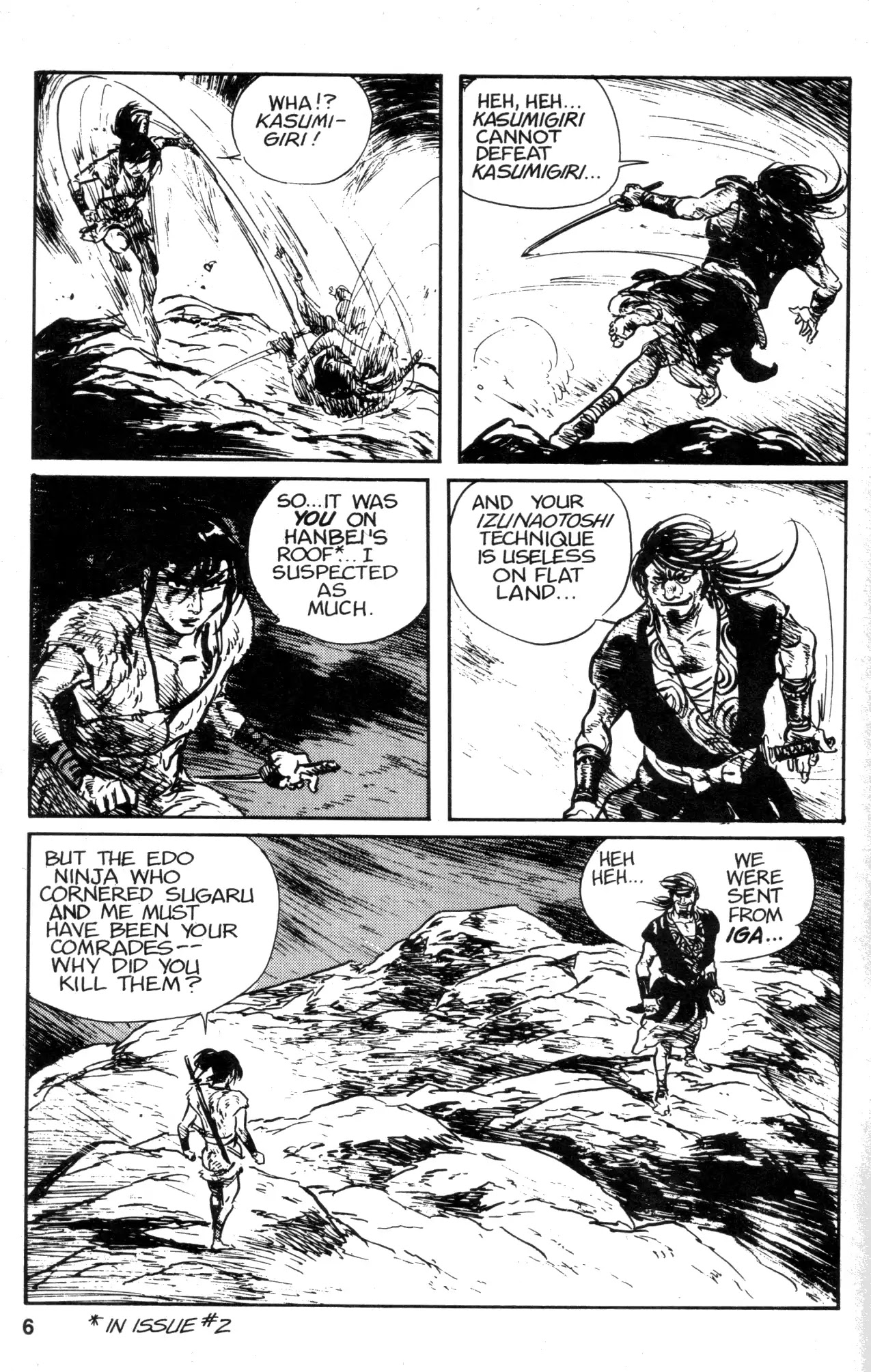 Kamui Gaiden Chapter 13 page 7 - Chapter 13: The Island of Sugaru: Chapter 6: Kasumi Kuzushi (Part 2)