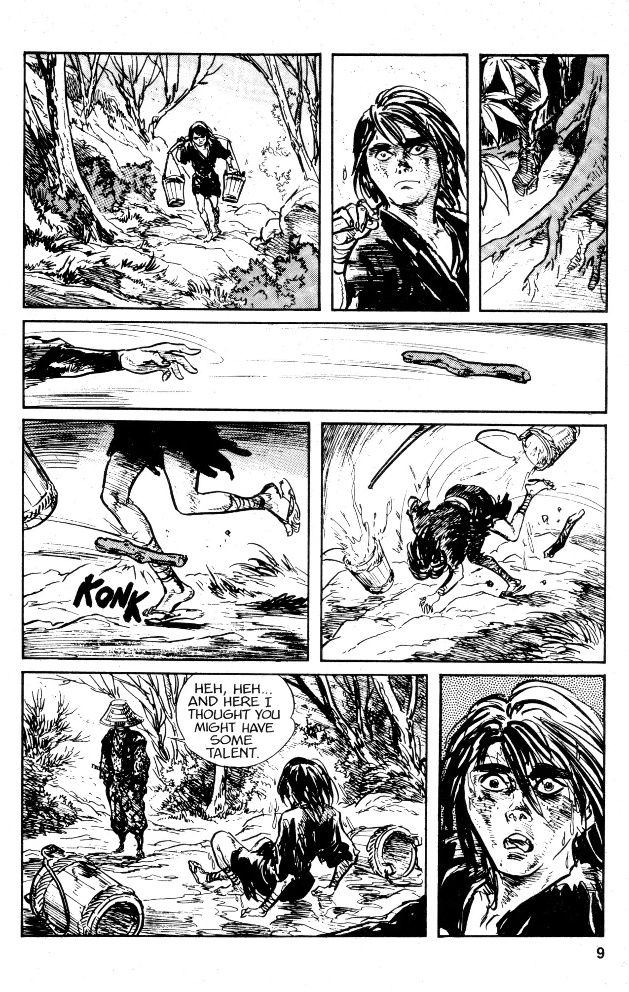 Kamui Gaiden Chapter 14 page 11 - Chapter 14: The Sword Wind: Chapter 1: The Owari Yagyu (Part 1)