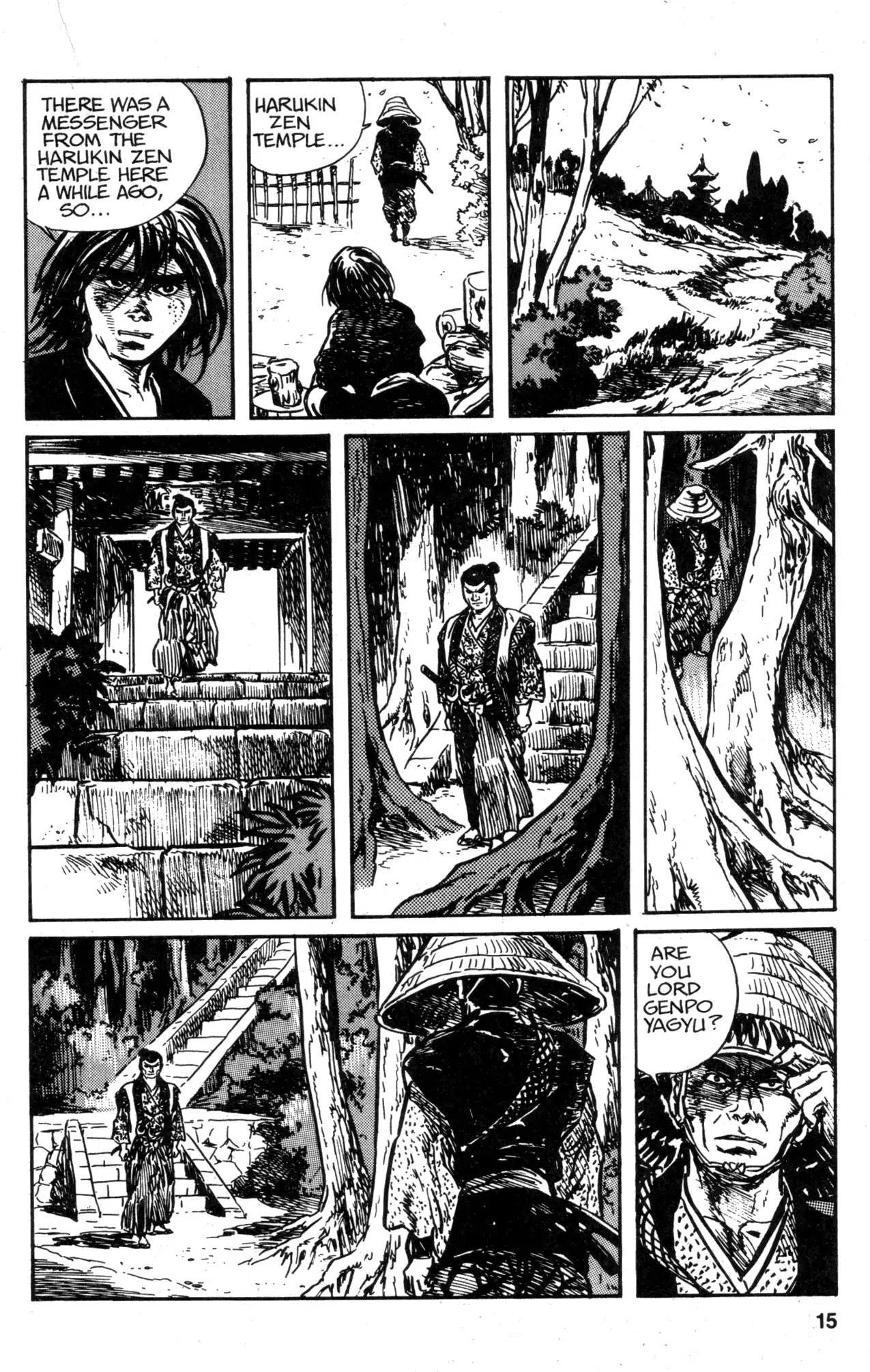 Kamui Gaiden Chapter 14 page 17 - Chapter 14: The Sword Wind: Chapter 1: The Owari Yagyu (Part 1)