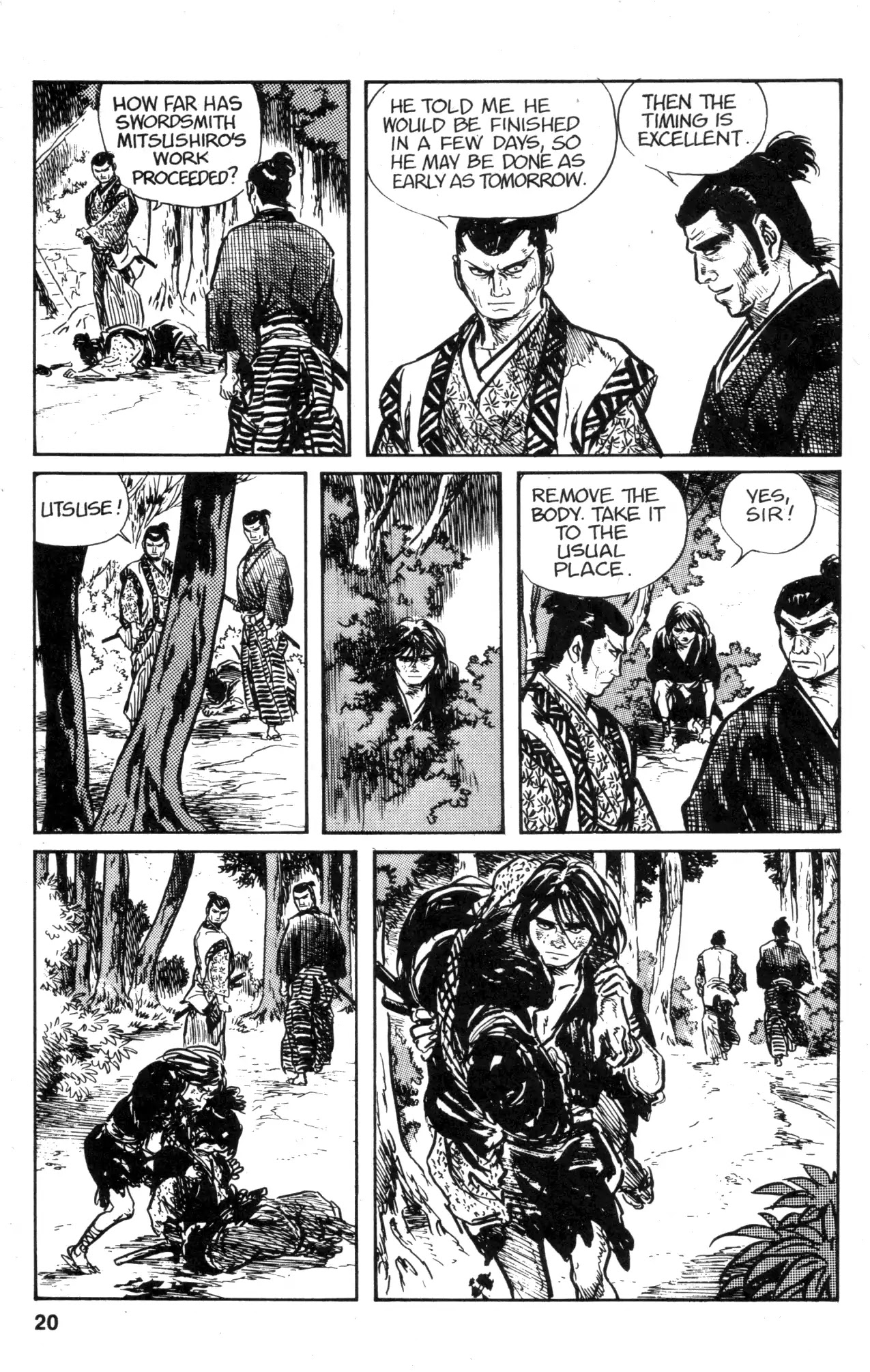Kamui Gaiden Chapter 14 page 22 - Chapter 14: The Sword Wind: Chapter 1: The Owari Yagyu (Part 1)