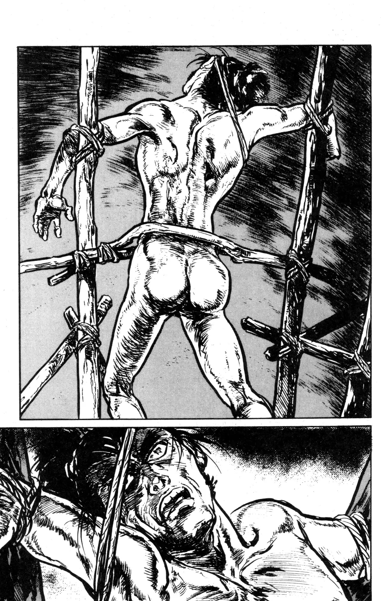 Kamui Gaiden Chapter 14 page 28 - Chapter 14: The Sword Wind: Chapter 1: The Owari Yagyu (Part 1)