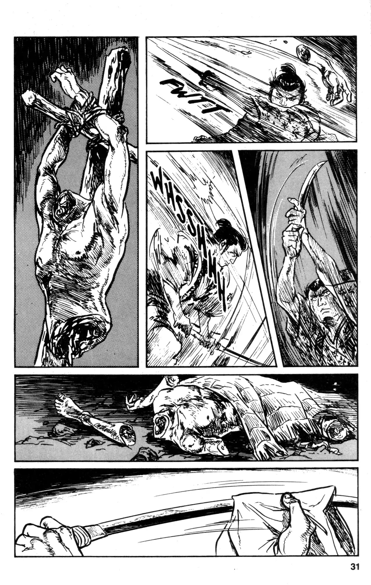 Kamui Gaiden Chapter 14 page 33 - Chapter 14: The Sword Wind: Chapter 1: The Owari Yagyu (Part 1)