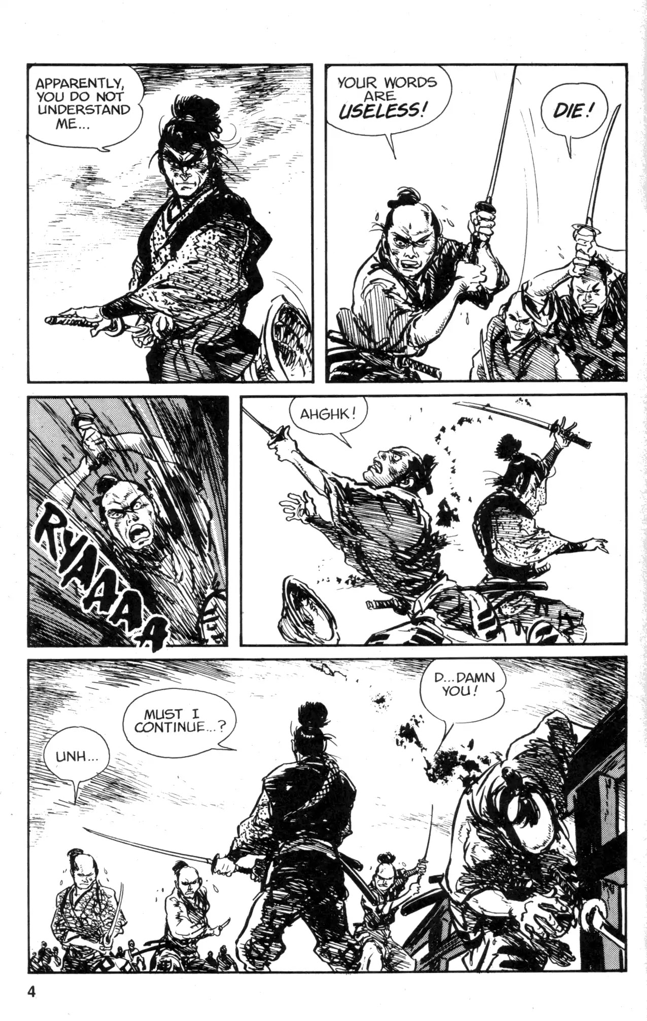 Kamui Gaiden Chapter 14 page 6 - Chapter 14: The Sword Wind: Chapter 1: The Owari Yagyu (Part 1)