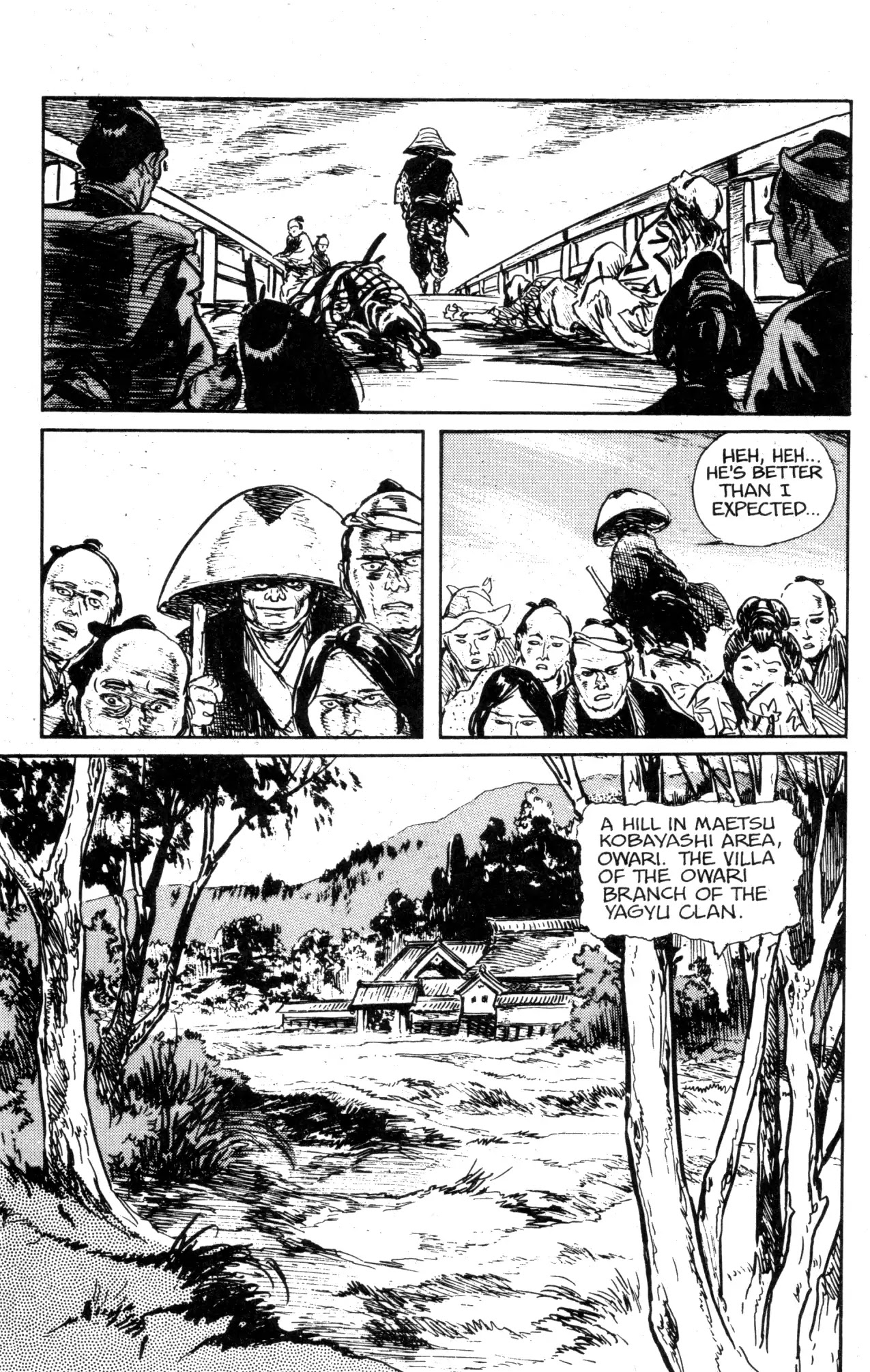 Kamui Gaiden Chapter 14 page 9 - Chapter 14: The Sword Wind: Chapter 1: The Owari Yagyu (Part 1)