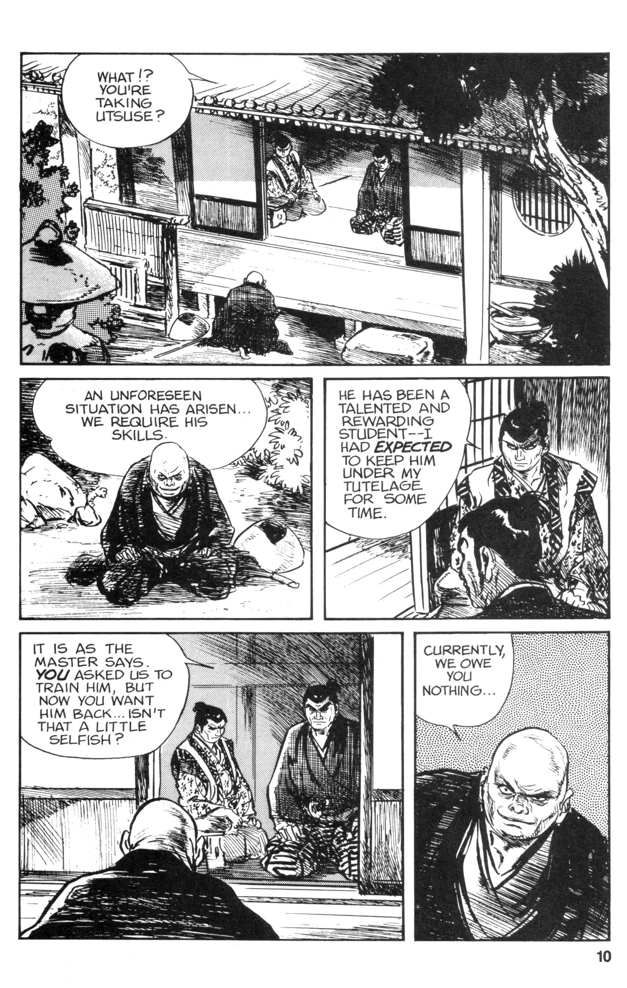 Kamui Gaiden Chapter 15 page 12 - Chapter 15: The Sword Wind: Chapter 1: The Owari Yagyu (Part 2)