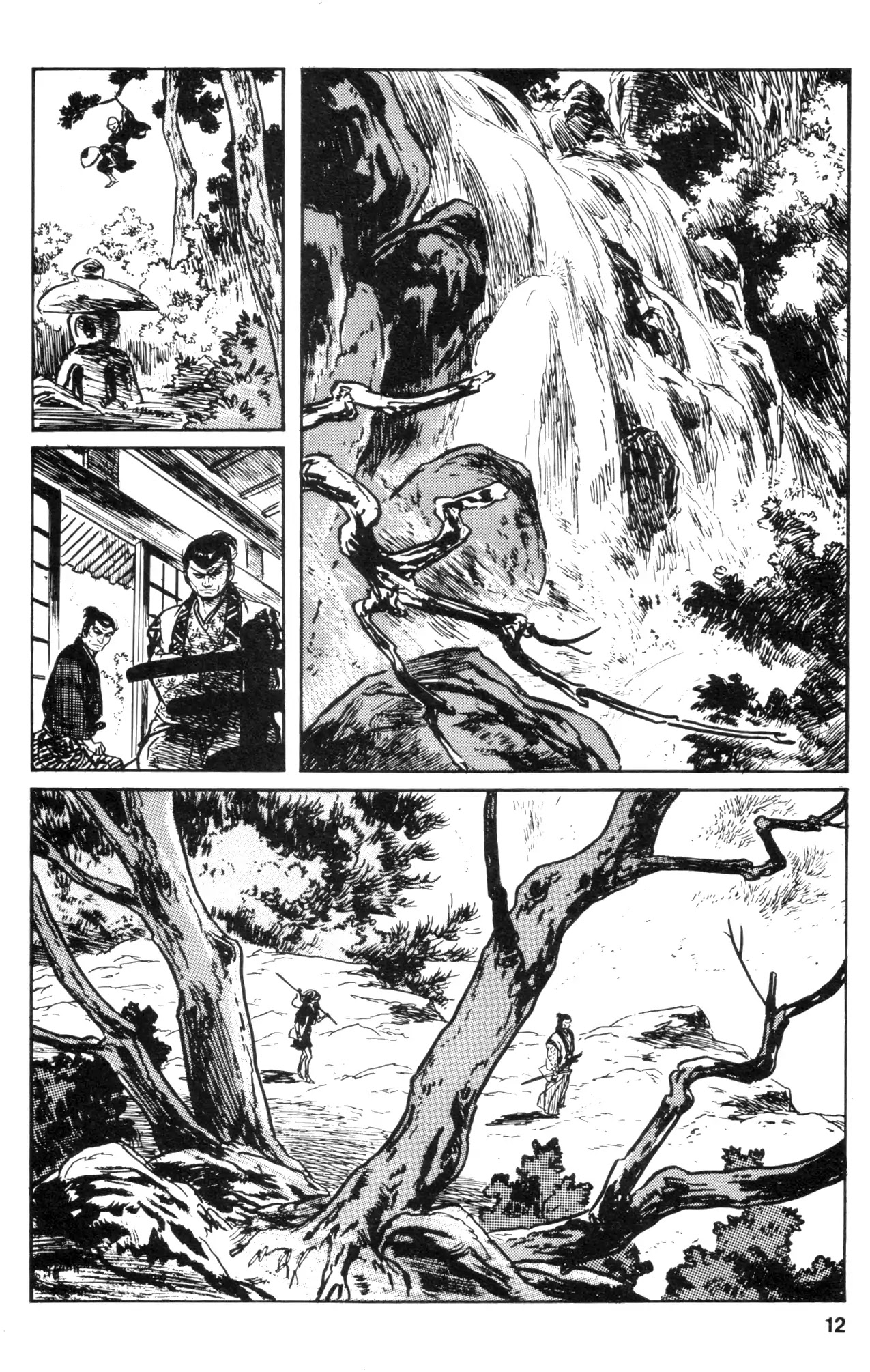 Kamui Gaiden Chapter 15 page 14 - Chapter 15: The Sword Wind: Chapter 1: The Owari Yagyu (Part 2)
