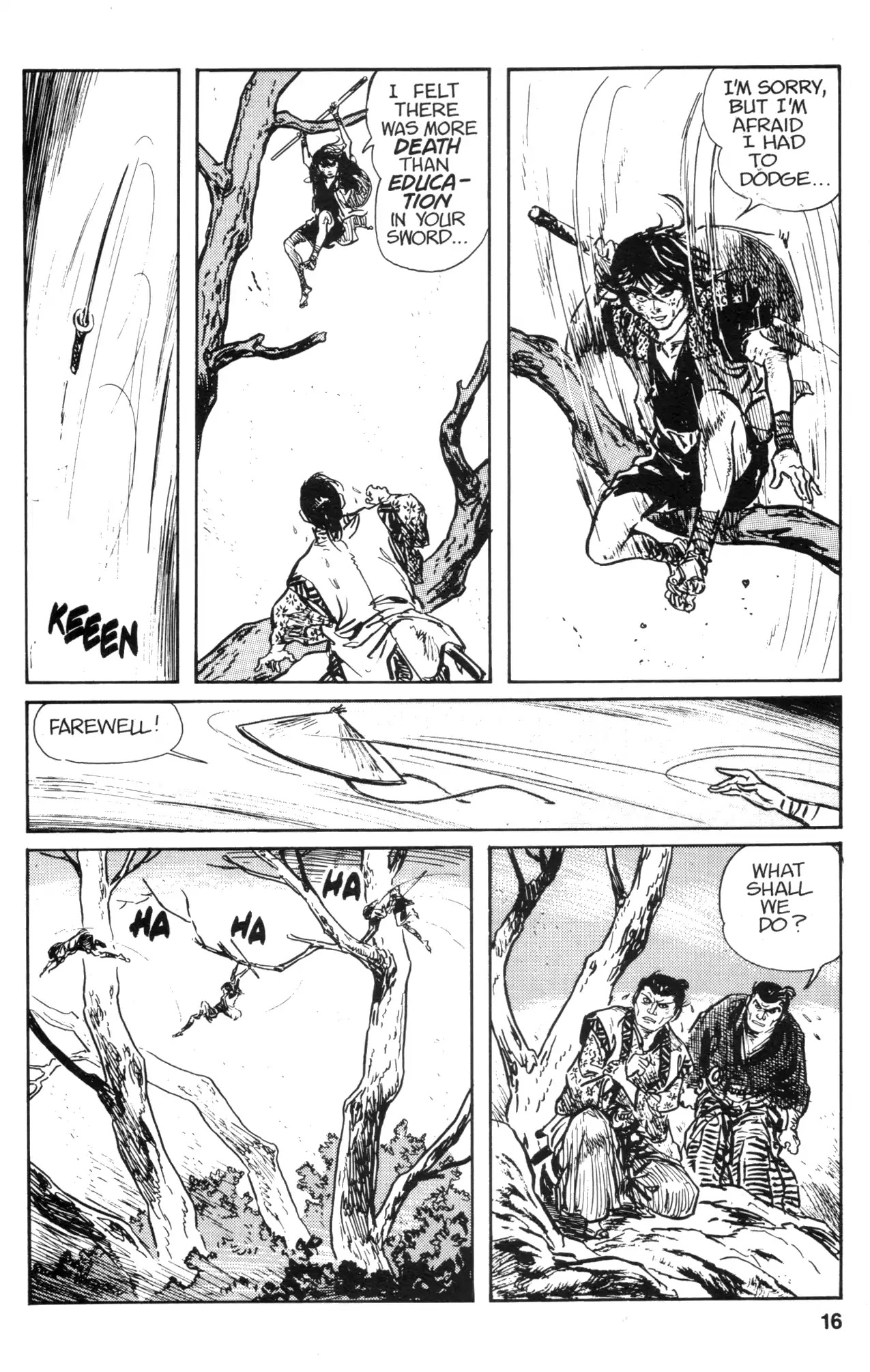 Kamui Gaiden Chapter 15 page 18 - Chapter 15: The Sword Wind: Chapter 1: The Owari Yagyu (Part 2)