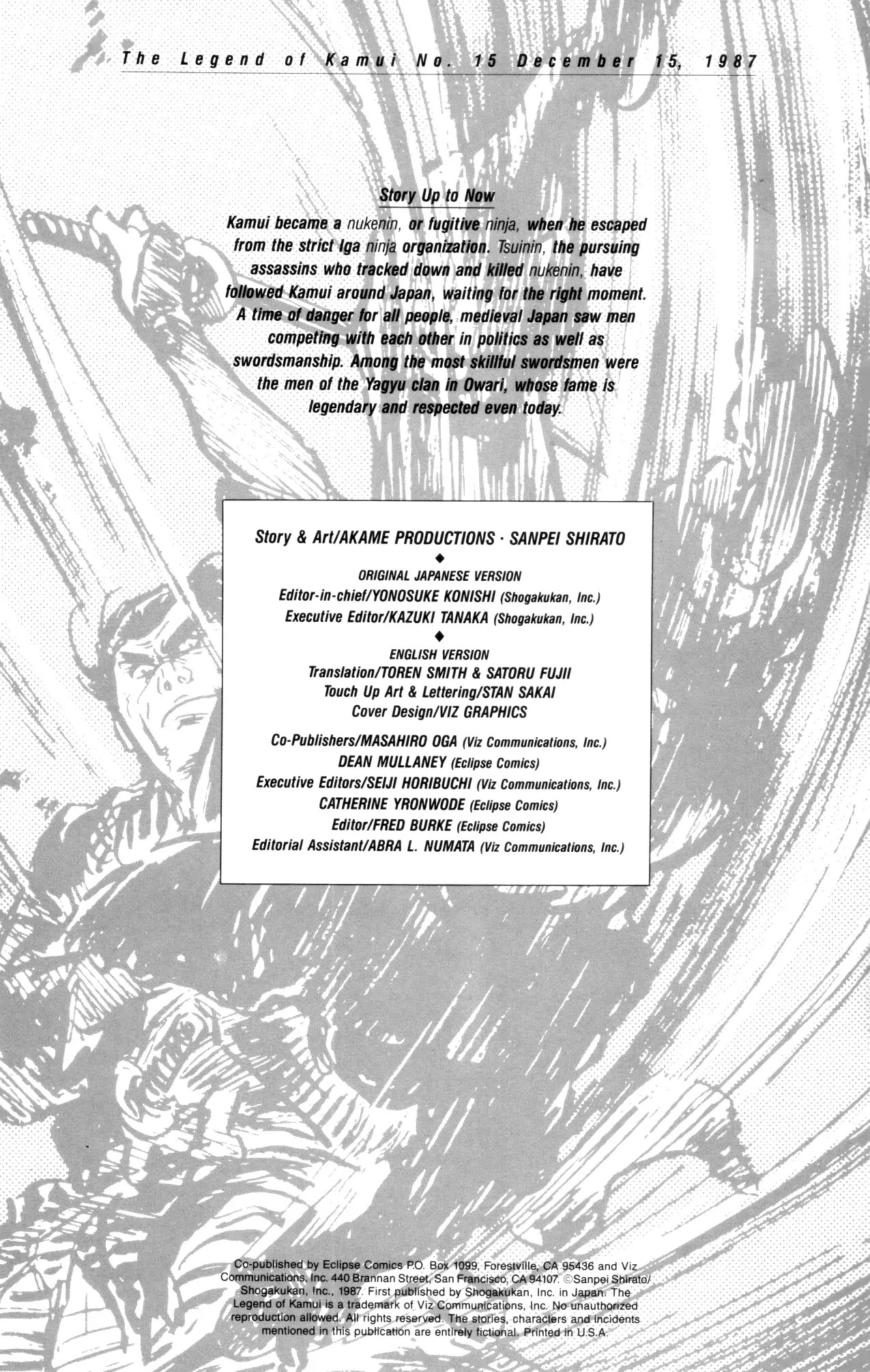 Kamui Gaiden Chapter 15 page 2 - Chapter 15: The Sword Wind: Chapter 1: The Owari Yagyu (Part 2)