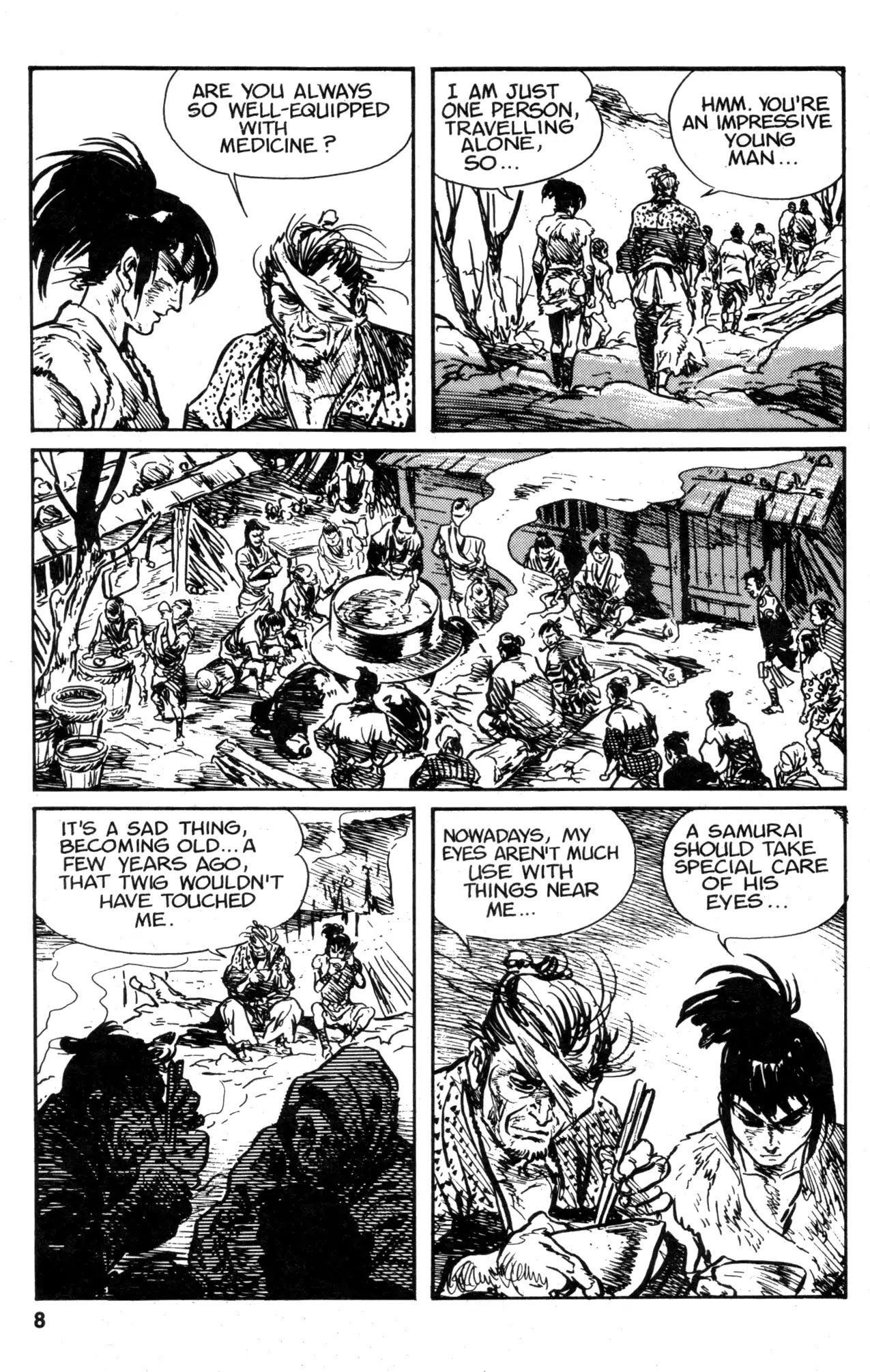 Kamui Gaiden Chapter 16 page 10 - Chapter 16: The Sword Wind: Chapter 2: After Sunset (Part 1)