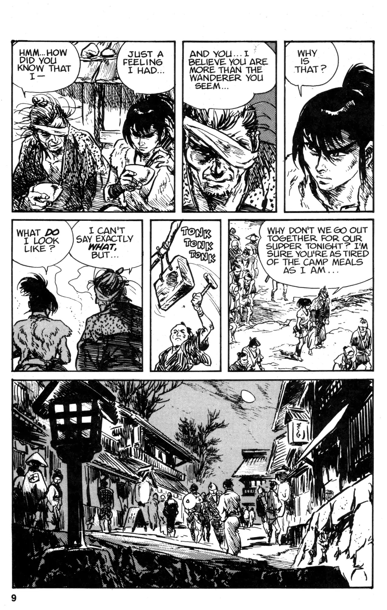 Kamui Gaiden Chapter 16 page 11 - Chapter 16: The Sword Wind: Chapter 2: After Sunset (Part 1)