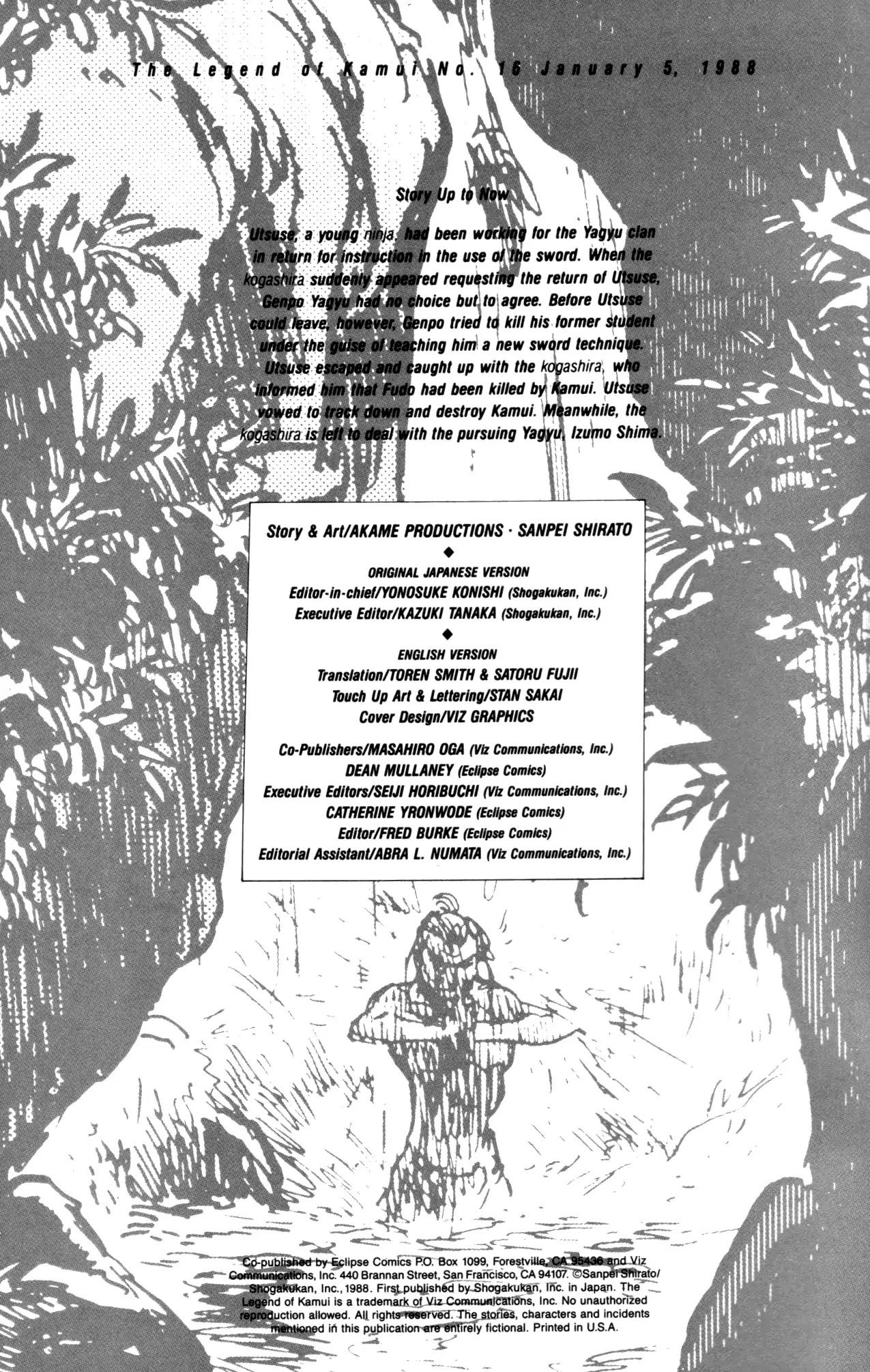Kamui Gaiden Chapter 16 page 2 - Chapter 16: The Sword Wind: Chapter 2: After Sunset (Part 1)