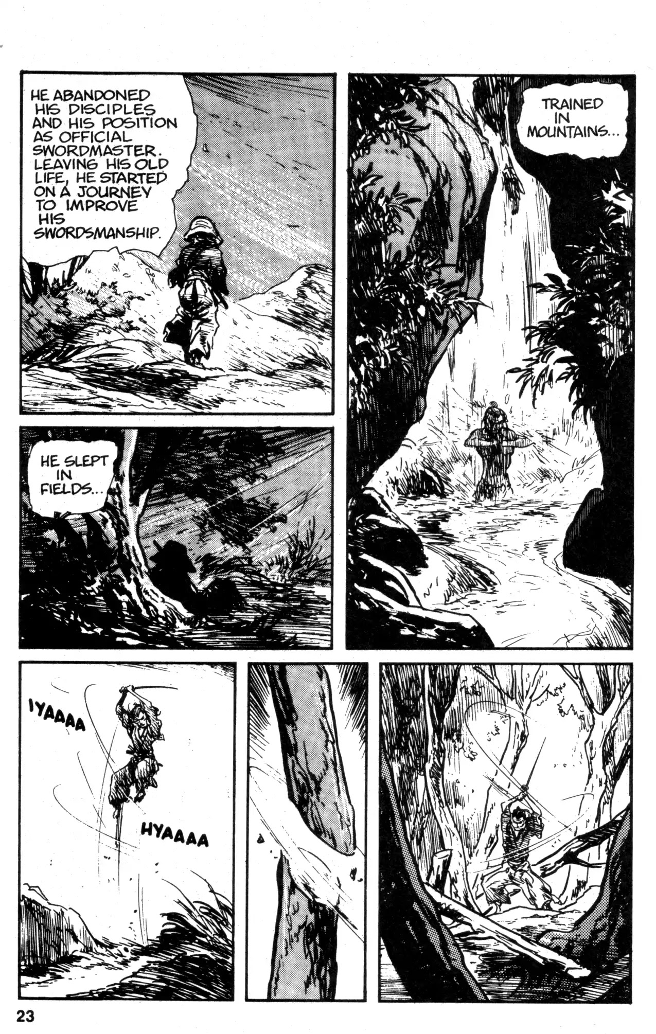 Kamui Gaiden Chapter 16 page 25 - Chapter 16: The Sword Wind: Chapter 2: After Sunset (Part 1)