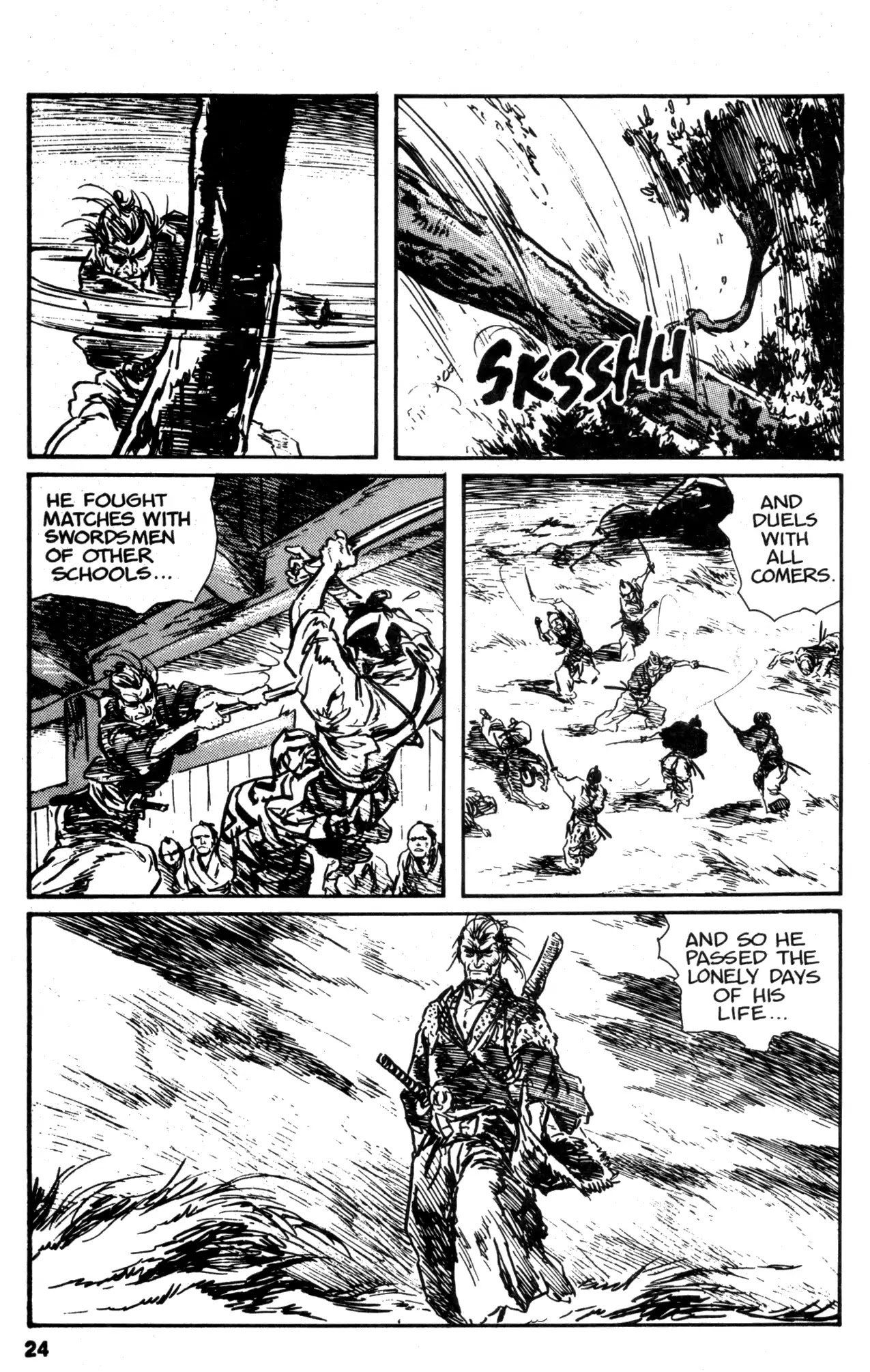 Kamui Gaiden Chapter 16 page 26 - Chapter 16: The Sword Wind: Chapter 2: After Sunset (Part 1)