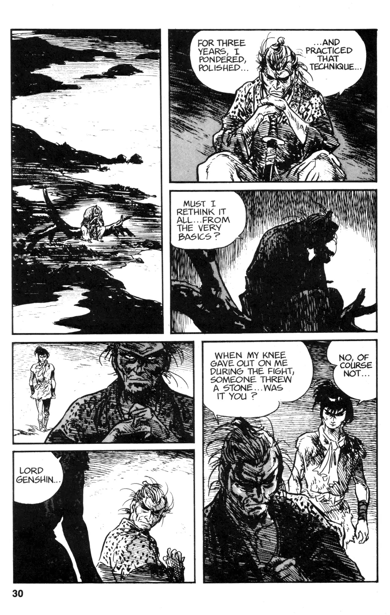 Kamui Gaiden Chapter 16 page 32 - Chapter 16: The Sword Wind: Chapter 2: After Sunset (Part 1)