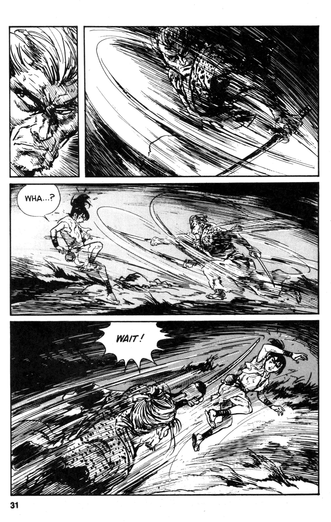 Kamui Gaiden Chapter 16 page 33 - Chapter 16: The Sword Wind: Chapter 2: After Sunset (Part 1)