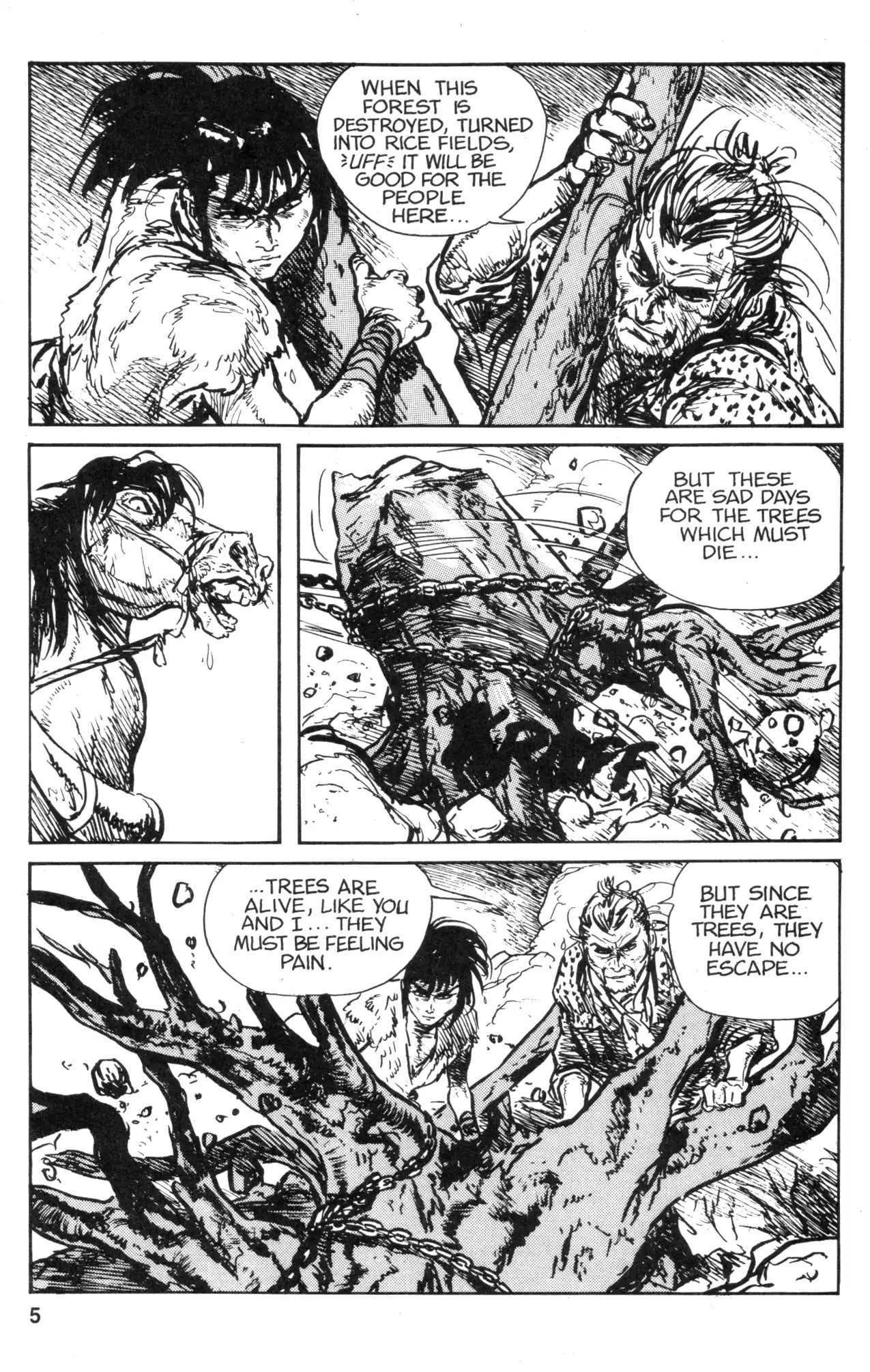 Kamui Gaiden Chapter 16 page 7 - Chapter 16: The Sword Wind: Chapter 2: After Sunset (Part 1)