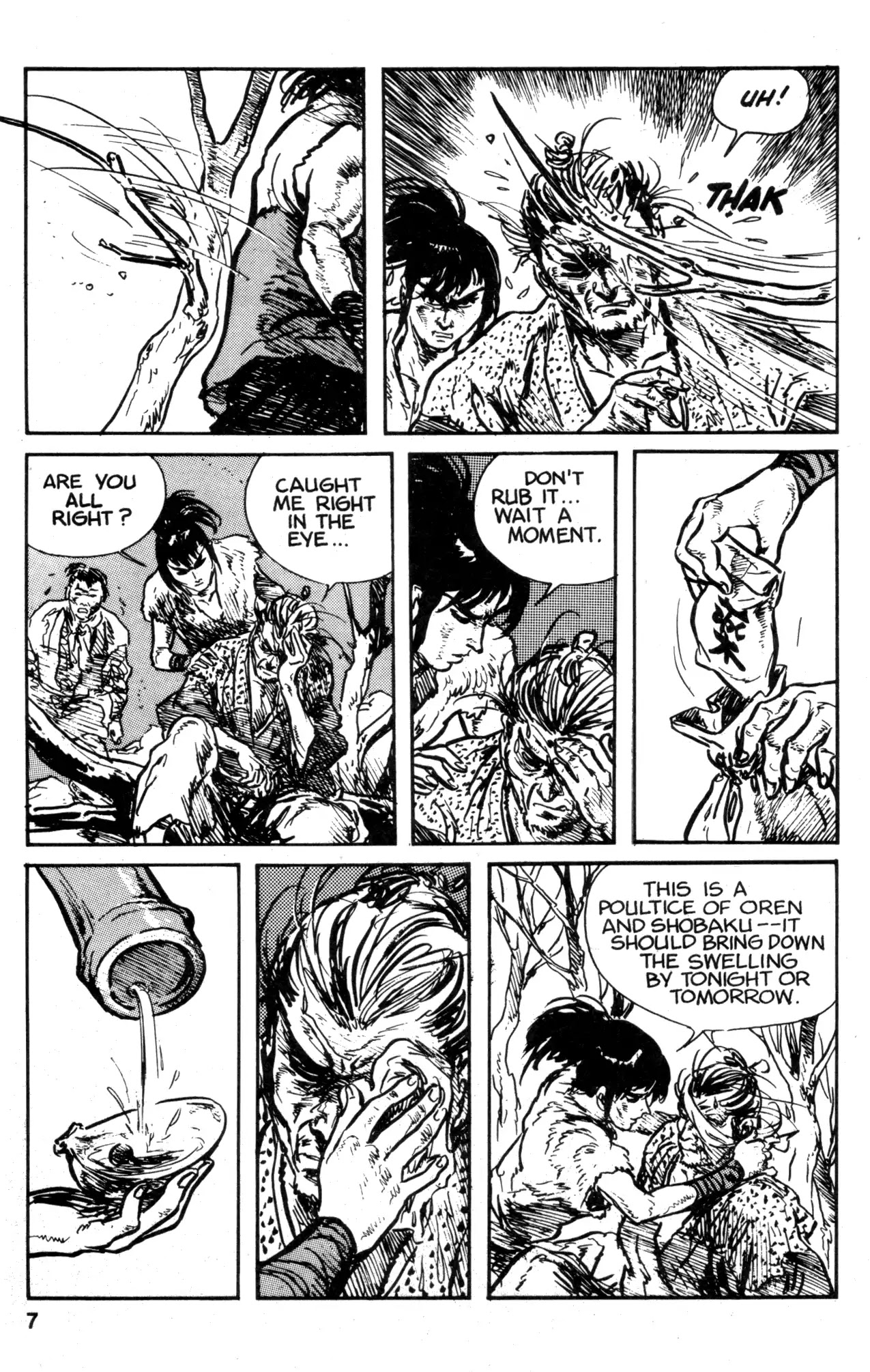 Kamui Gaiden Chapter 16 page 9 - Chapter 16: The Sword Wind: Chapter 2: After Sunset (Part 1)